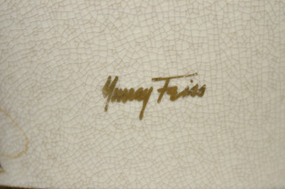 Vintage Chinese Chinoiserie Porcelain Ginger Jar Painted Floral Table Lamp Pair