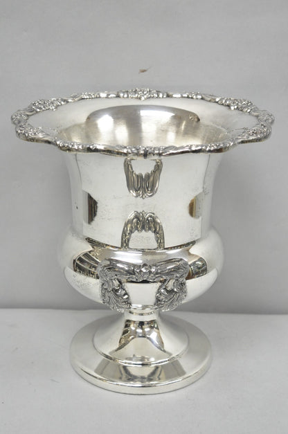 Vintage Victorian Silver Plated Trophy Cup Urn Champagne Chiller Bar Ice Bucket