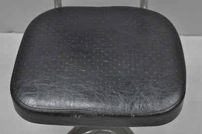 Vintage Hamilton Cosco Propeller Base Tanker Style Adjustable Office Desk Chair