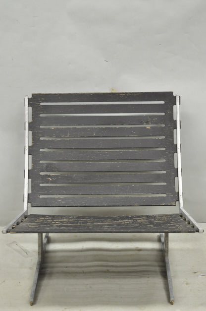 Vintage Paul Leidersdorff Caravelle Mid Century Danish Modern Lounge Chair