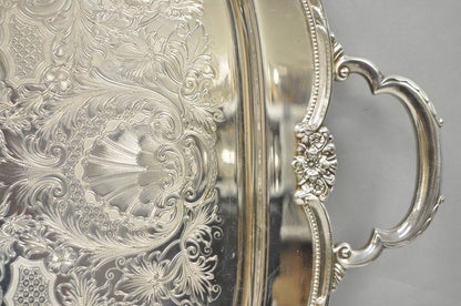 Vintage 1847 Rogers Bros "Remembrance" 9892 Silver Plated Serving Platter Tray