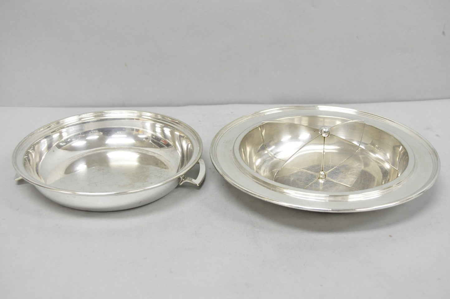 Vintage Victorian Silver Plated 10" Round Covered Vegetable Serving Dish