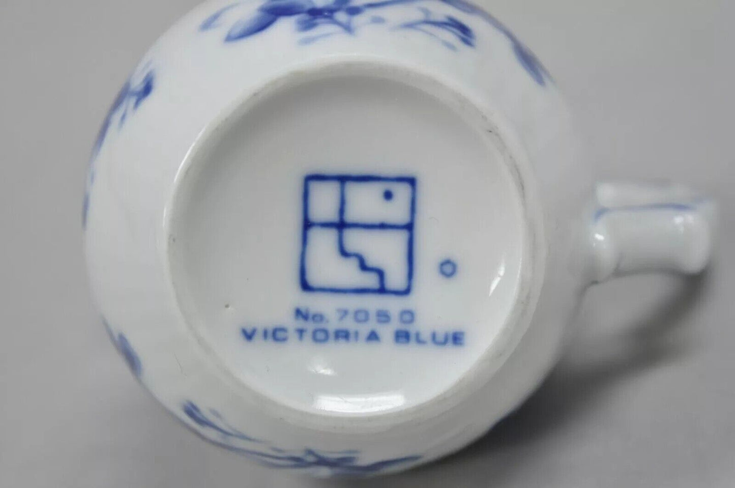 Mini Creamer 3.25" Porcelain Victoria Blue 7050 by SIGMA