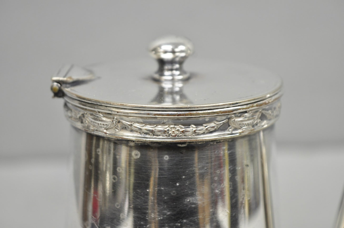 Antique "The Windermere Hotel" London Silver Plated Coffee Tea Pot by Gorham