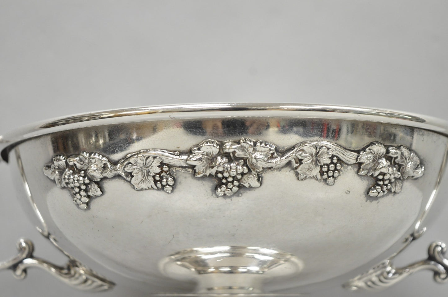 Vintage RS Co Sheffield Silver Plated Trophy Cup Pedestal Compote Fruit Bowl