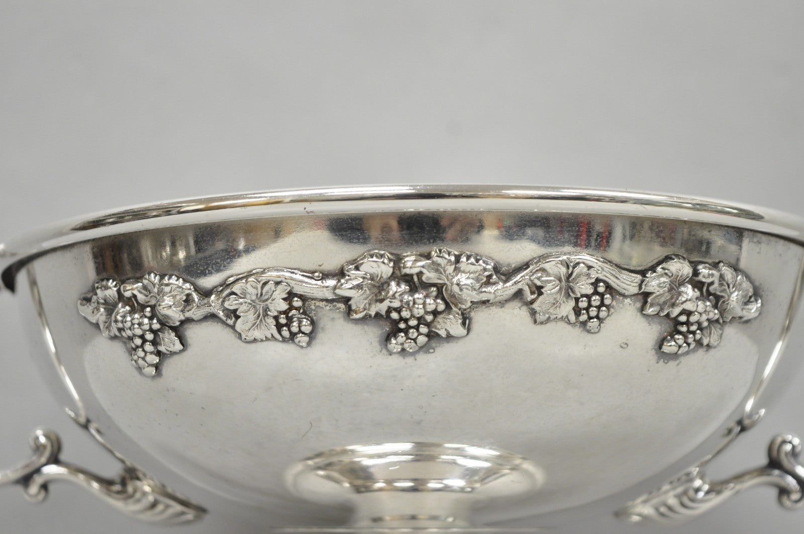Vintage RS Co Sheffield Silver Plated Trophy Cup Pedestal Compote Fruit Bowl
