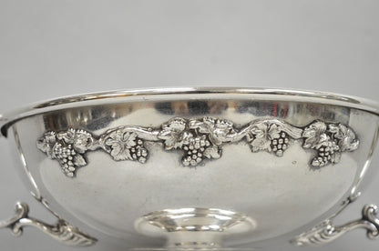 Vintage RS Co Sheffield Silver Plated Trophy Cup Pedestal Compote Fruit Bowl