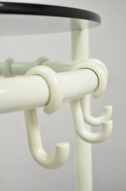 Vintage Mid Century Modern Joe Colombo Style Coat Tree Hook Rack Umbrella Stand