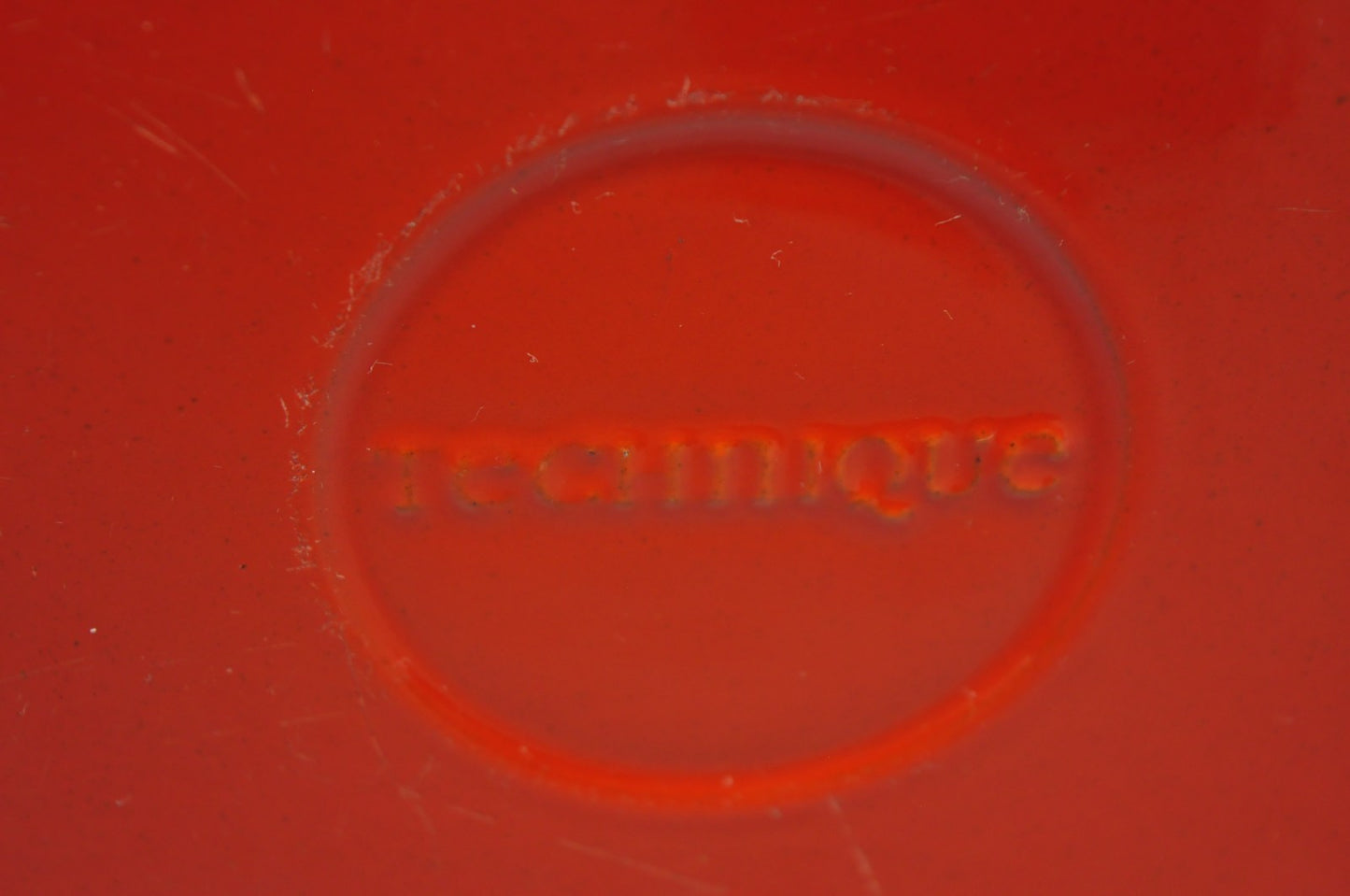 Technique 4 Quart Red Cast Iron Dutch Oven Covered Pot with Tomato Design on Lid