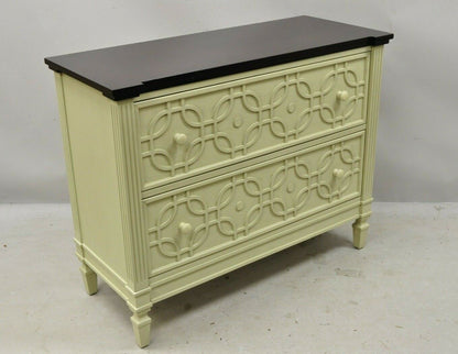Raymour and Flanigan Maura Accent Chest Hollywood Regency Commode Cabinet