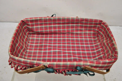 Longaberger 1994 Jingle Bell Basket 1995 Dresden Basket 1988 Basket - 3 Pcs