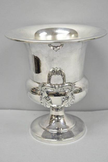 Vintage Bristol Silver Plated Trophy Cup Urn Champagne Chiller Bar Ice Bucket