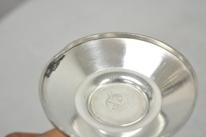 Antique Meriden English Victorian Silver Plated Goblet Cup w/ "H" Monogram