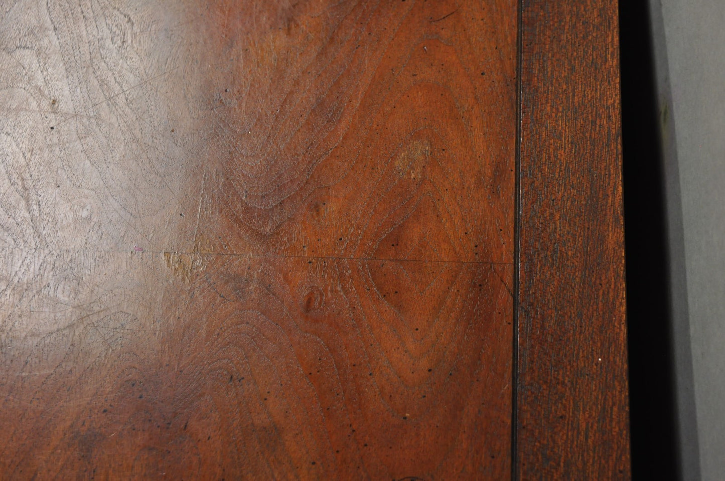 Vintage Henredon Chinoiserie Brass Butterfly Burl Wood Credenza Cabinet Buffet