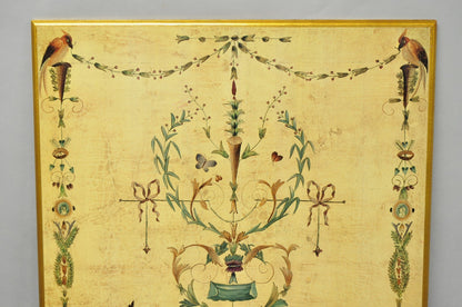Vintage Ballard Design Neoclassical English Adams Style Printed Wall Art Picture