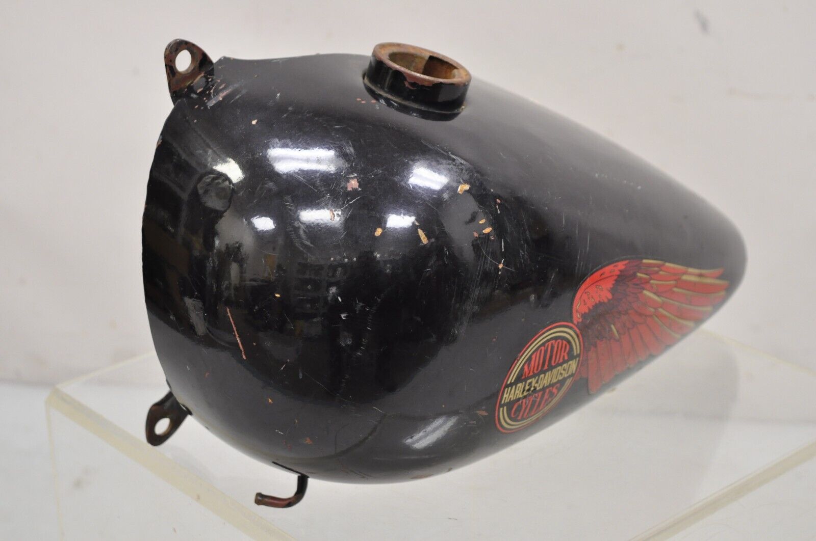 Vintage 1980s Harley Davidson Motorcycle Electra-Glide Shovelhead Fuel Gas Tank