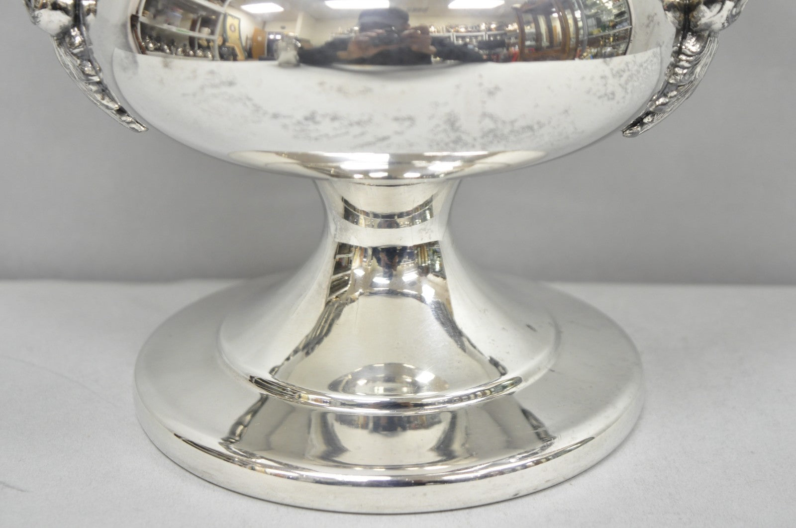Vintage Victorian Silver Plated Trophy Cup Urn Champagne Chiller Bar Ice Bucket