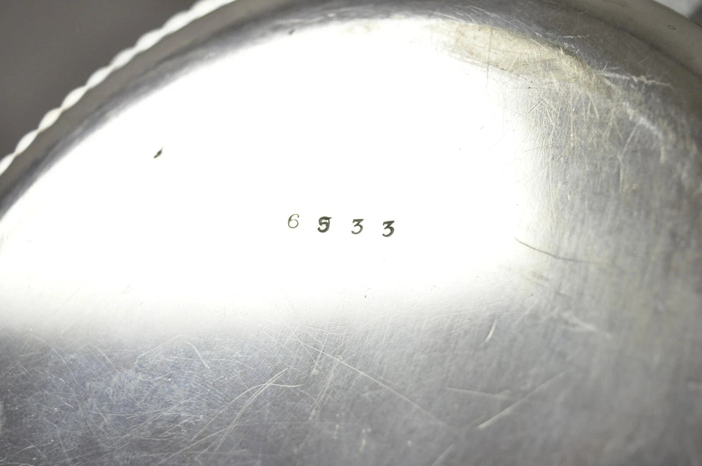 Antique Elkington Co English Regency Silver Plated Covered Serving Dish Platter