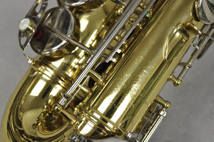 Vintage Conn USA M52762 "Shooting Star" Brass Alto Band Saxophone in Case