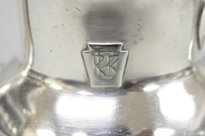Antique Pennsylvania Railroad PRR Reed & Barton Small Silver Plated Teapot