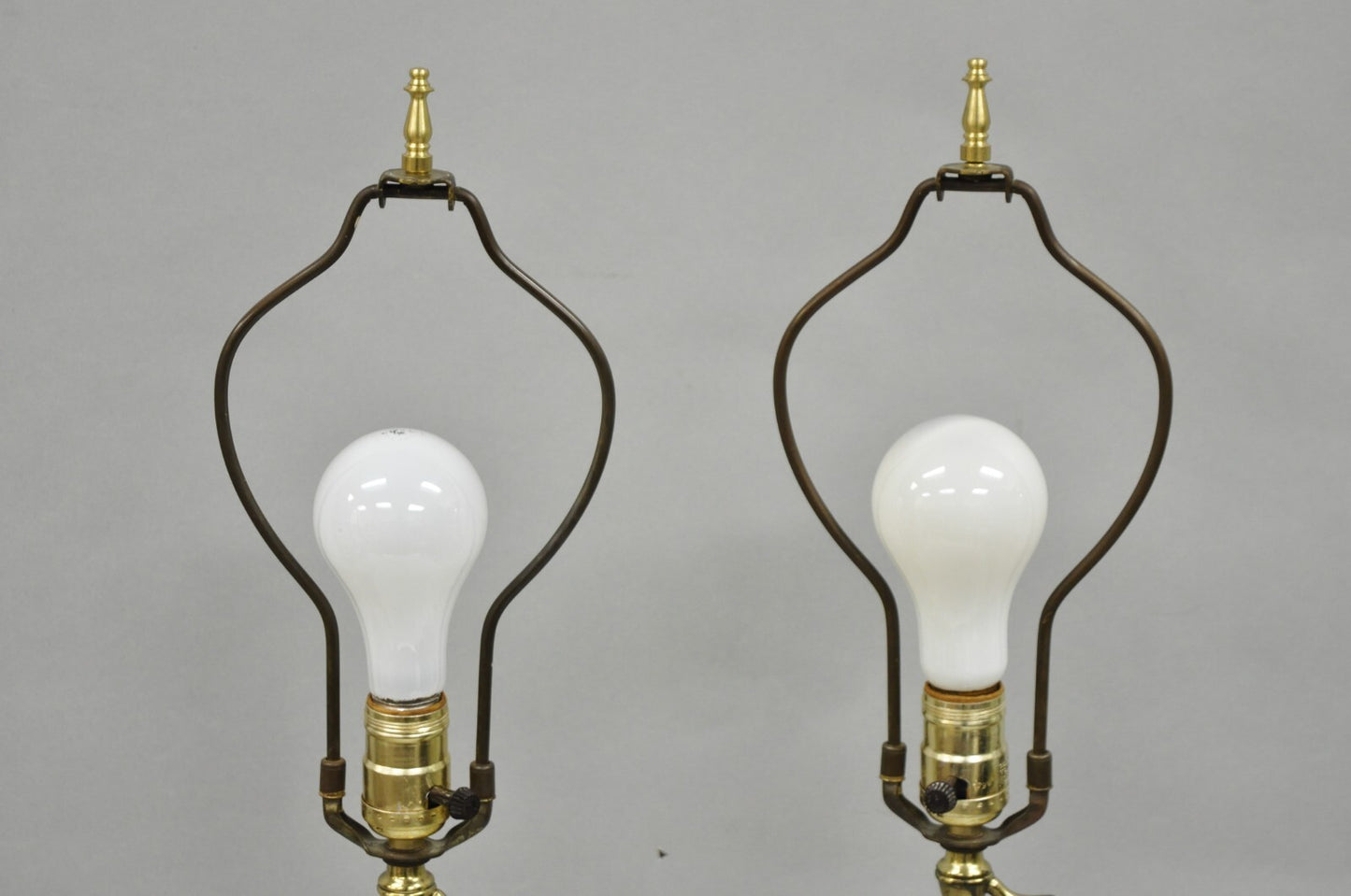 Mid Century Modern White Opaline Milk Glass Seltzer Bottle Table Lamps - a Pair