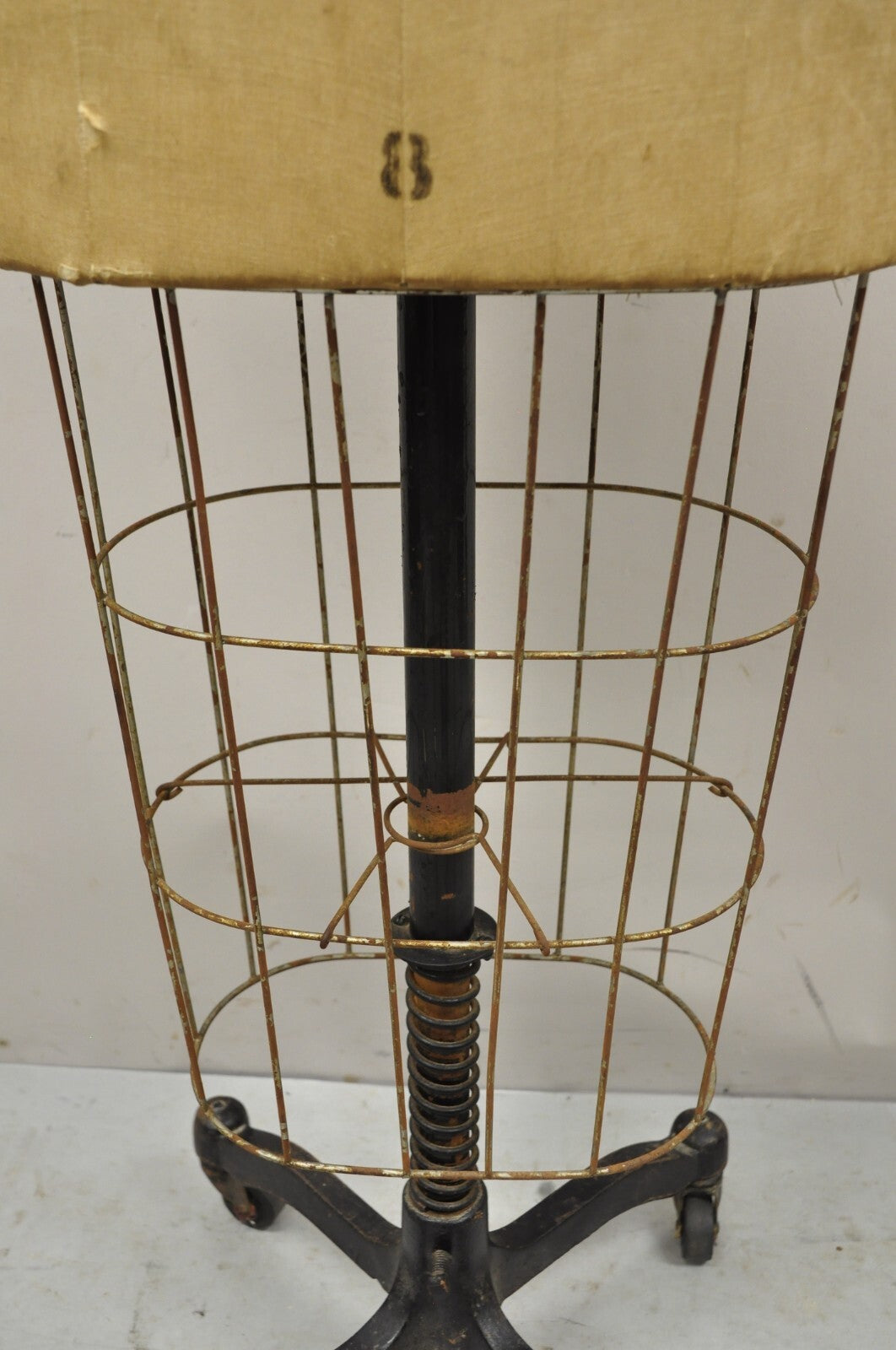 Vintage Wolf Model Form Model 1980 Size 8 Dress Form Mannequin