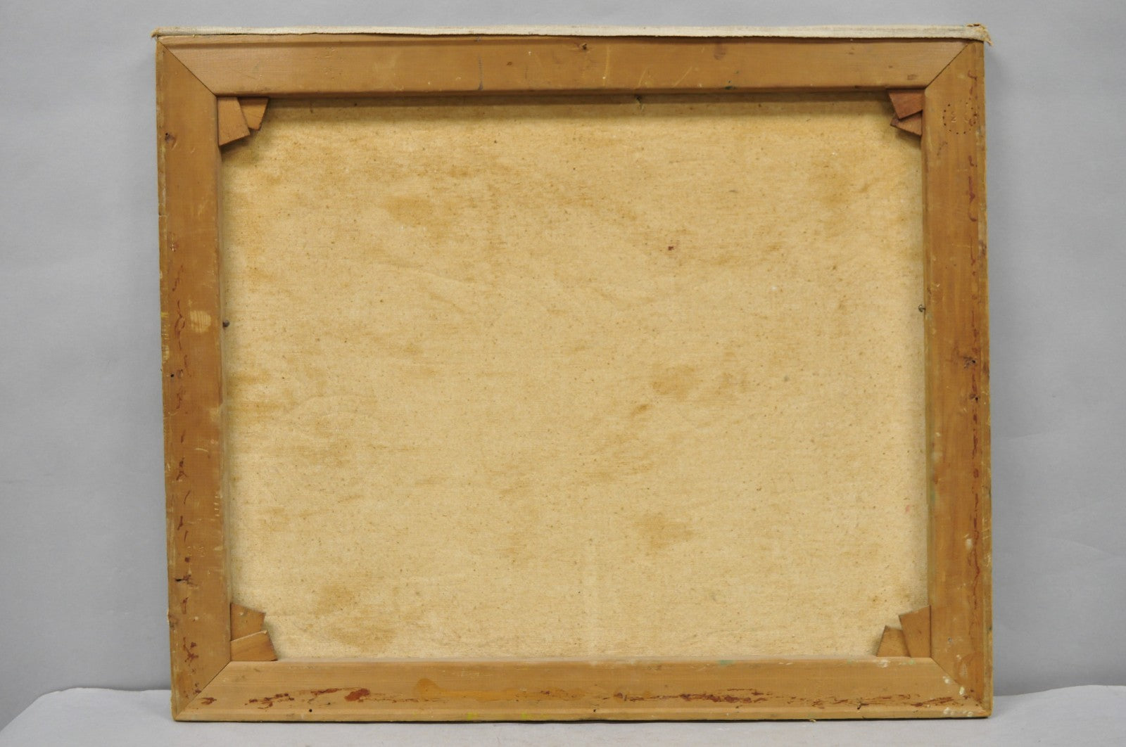 Vintage 1960's Oil on Canvas Southwestern Landscape Painting, Signed Souder