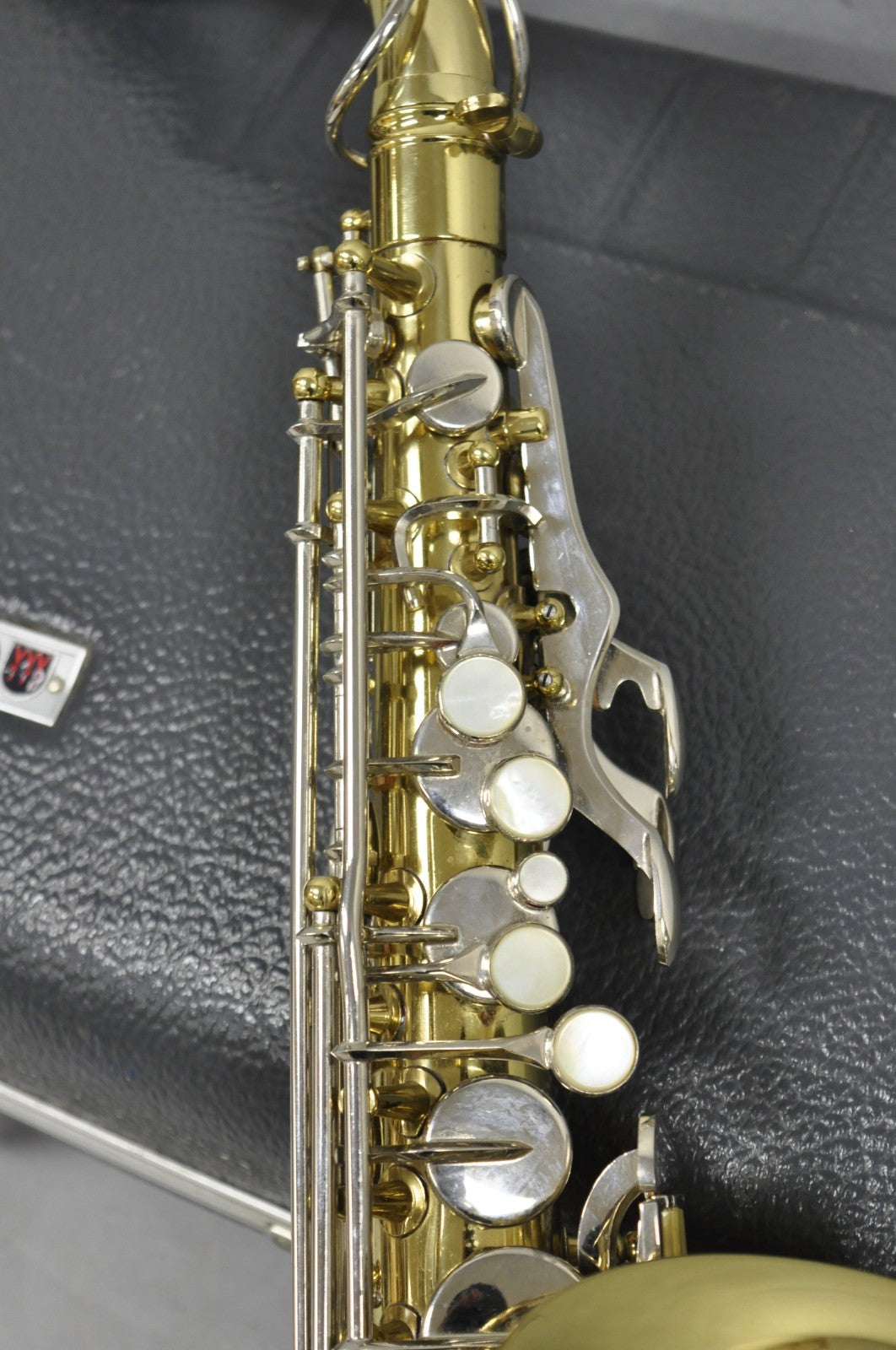 Vintage Conn USA M52762 "Shooting Star" Brass Alto Band Saxophone in Case