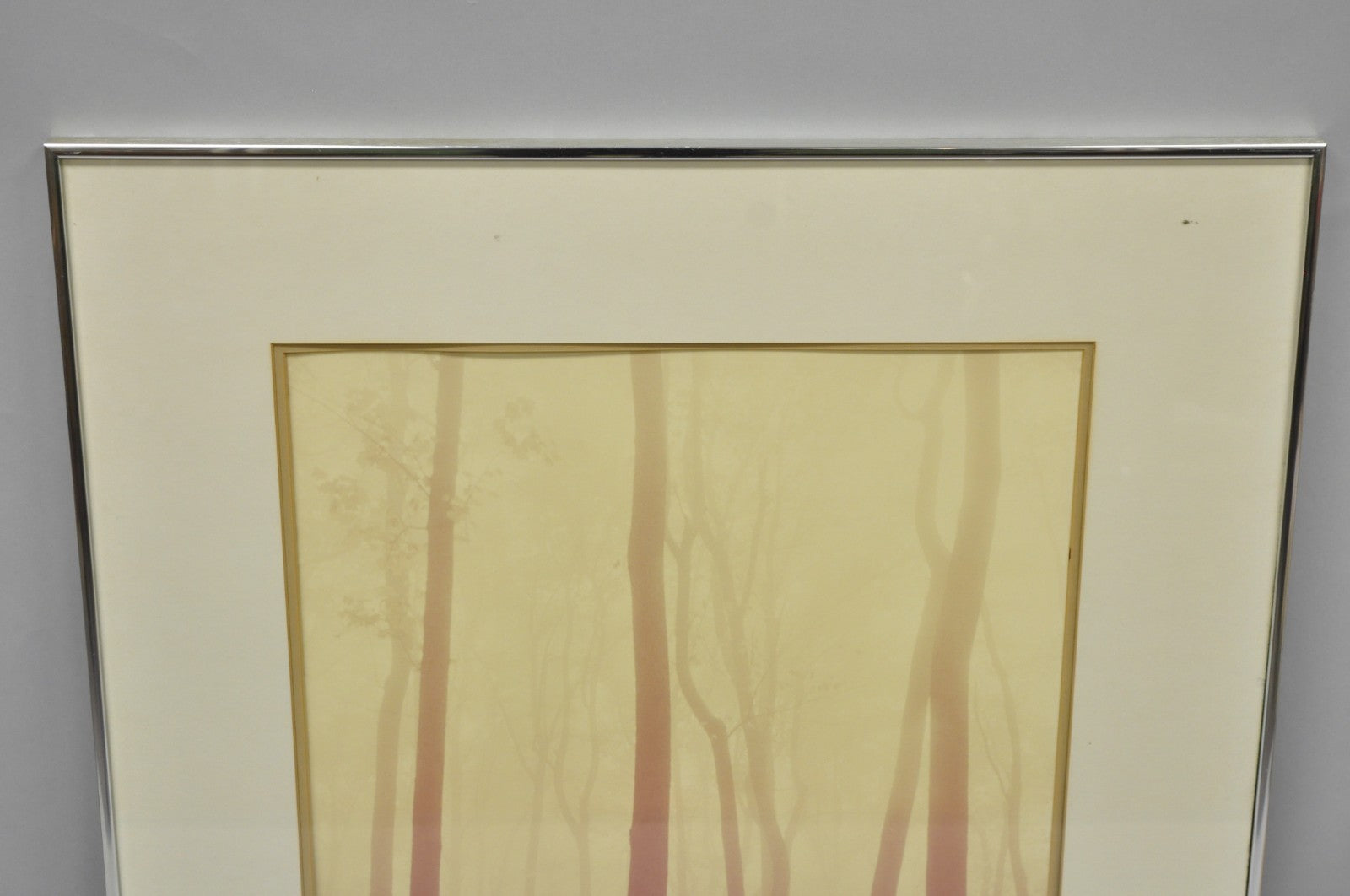 Vintage David Lorenz Winston "Seven Trees" Landscape Signed Framed Art Print