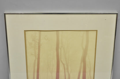Vintage David Lorenz Winston "Seven Trees" Landscape Signed Framed Art Print