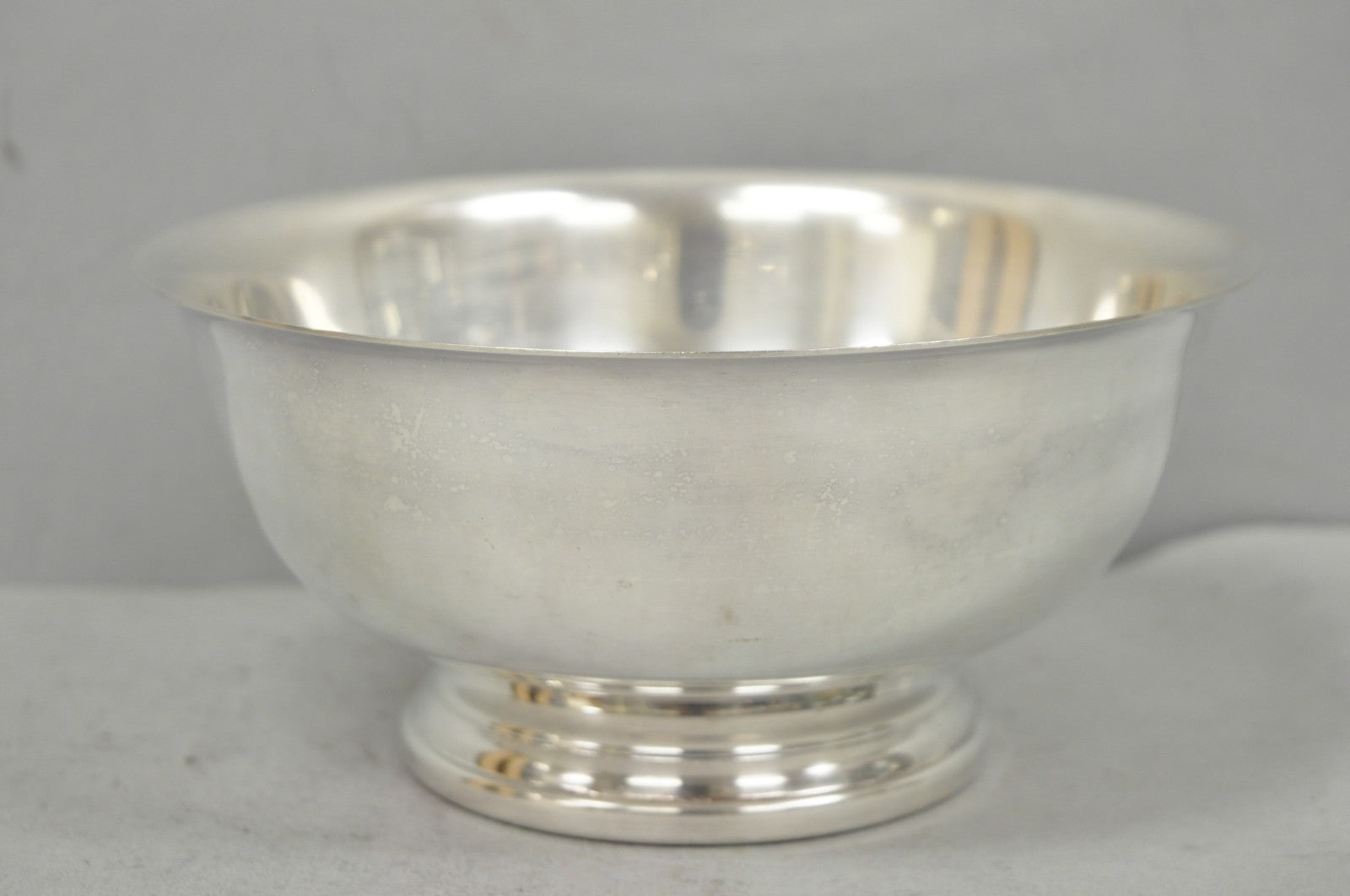 Vintage Mid Century Modern Gorham YC780 8" Silver Plated Serving Bowl