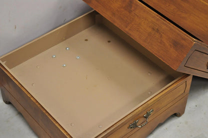 Vintage Mark Adam Co. Mid Century Modern Stacking Folding Snack Table - Set of 3