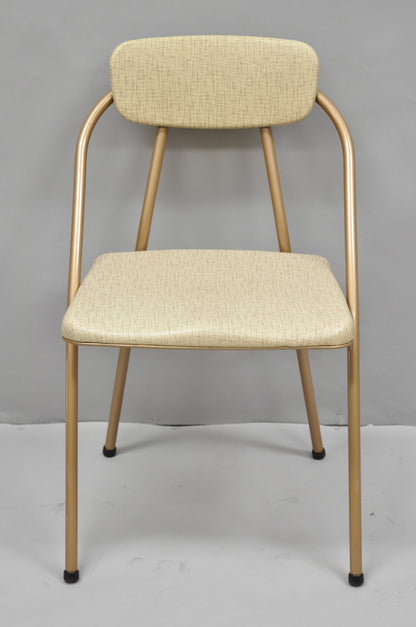 Vintage Hamilton Cosco Stylaire Mid Century Modern Folding Chairs - Set of 4