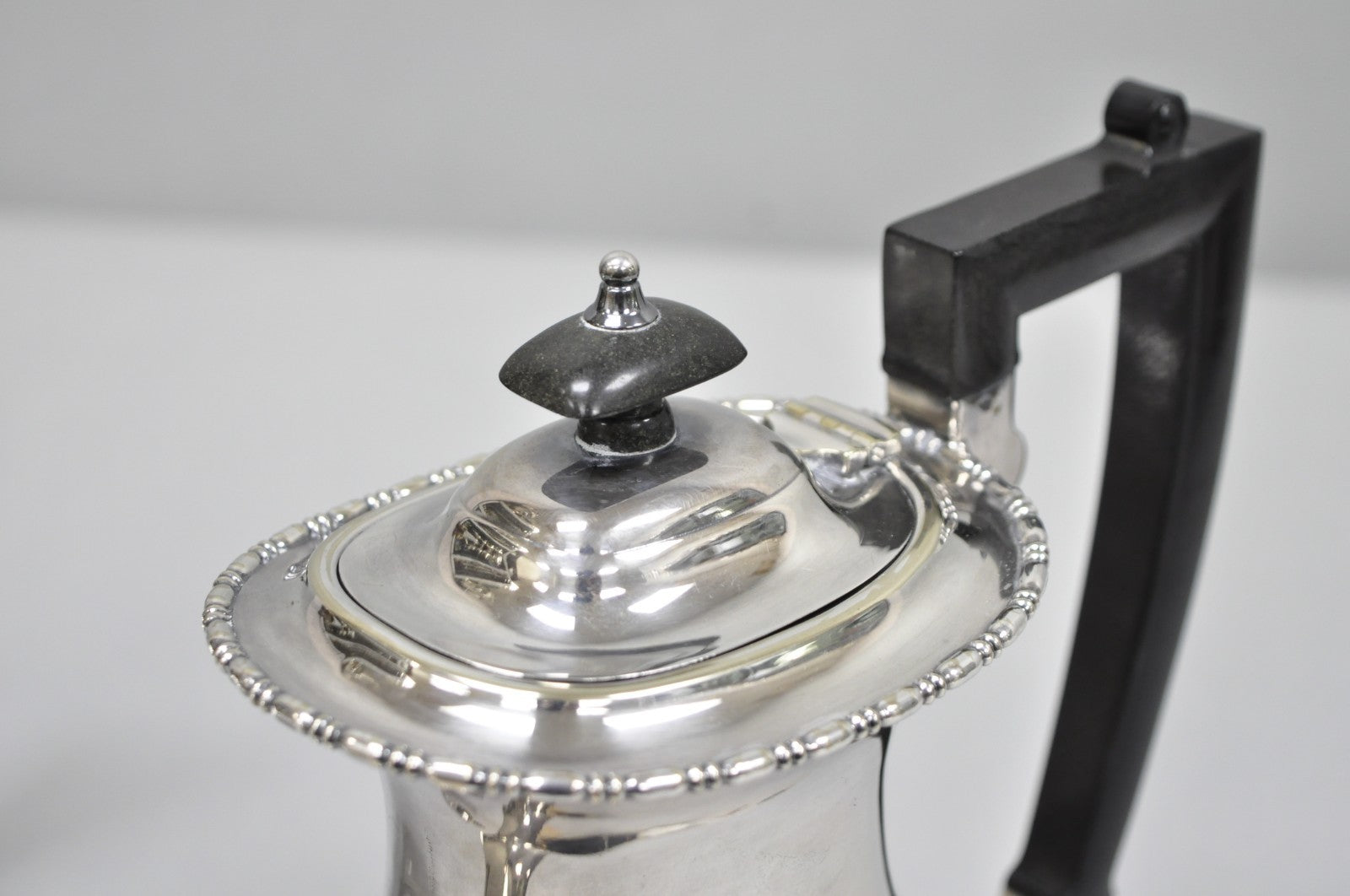 Antique William Adams WA English Sheffield Victorian Silver Plated Tea Set, 5 Pc