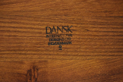 Vintage Dansk Quistgaard Mid Century Danish Modern Teak Wood Lidded Ice Bucket