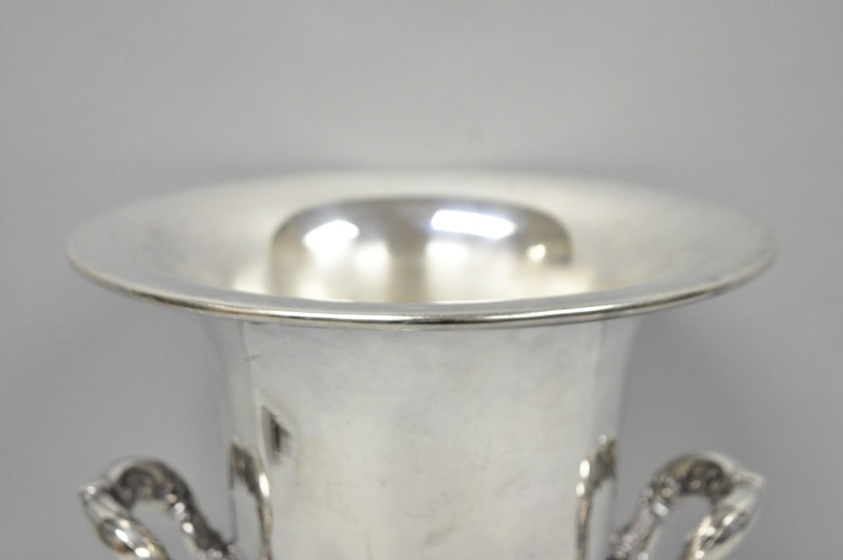 Vintage Bristol Silver Plated Trophy Cup Urn Champagne Chiller Bar Ice Bucket