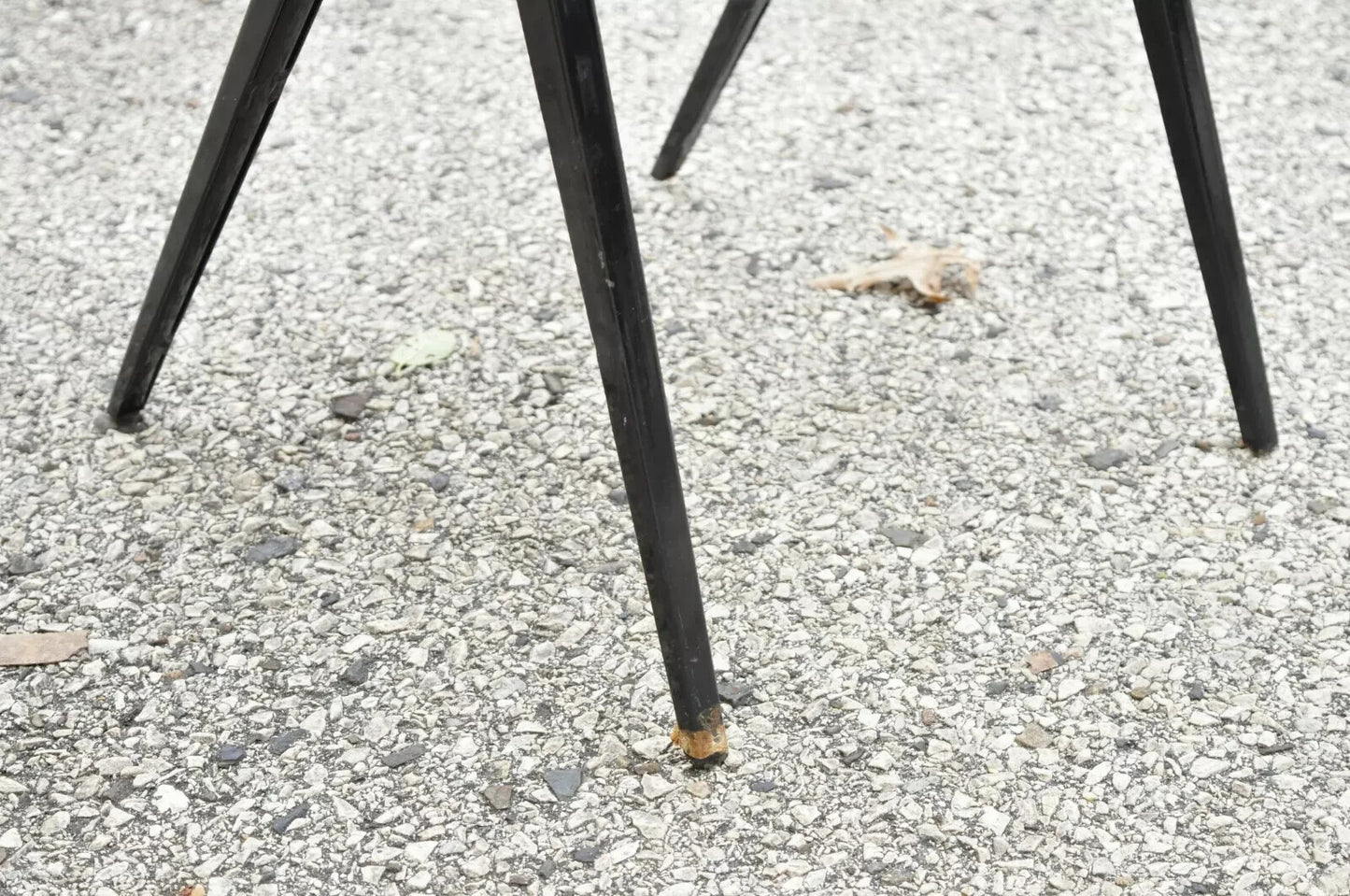 Industry West Madewell Industrial School Side Chair Black Metal Frame - Set of 6
