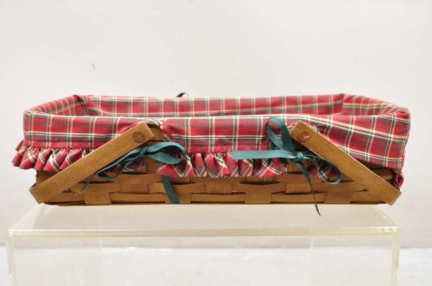Longaberger 1994 Jingle Bell Basket 1995 Dresden Basket 1988 Basket - 3 Pcs