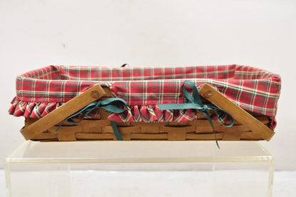 Longaberger 1994 Jingle Bell Basket 1995 Dresden Basket 1988 Basket - 3 Pcs