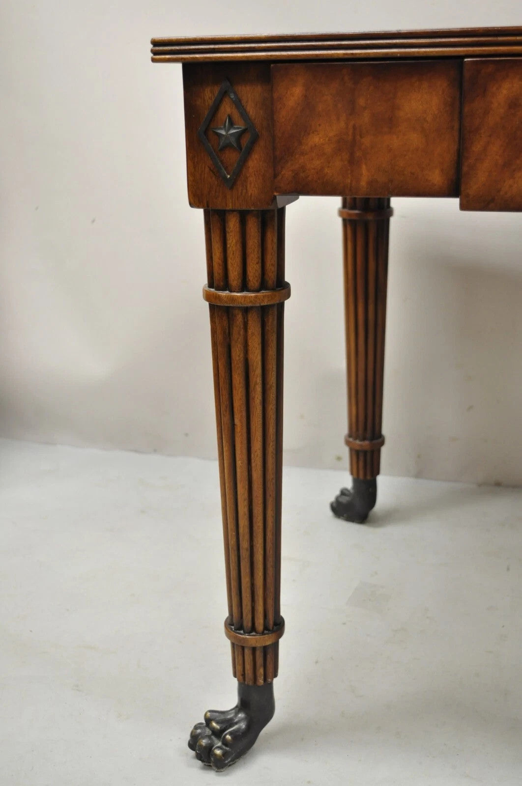 Theodore Alexander Althorp Regency Mahogany One Drawer Side Table A L50046