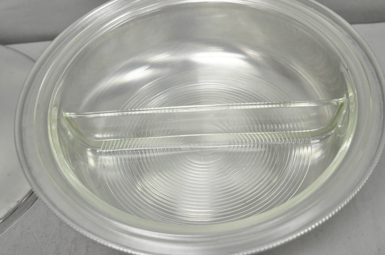 Vintage BW Buenilum Silver Plated Aluminum Art Nouveau Covered Serving Dish