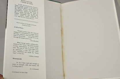 Kate's Death: Poems by Emery George 1980 Ardis Hardcover Book NOS