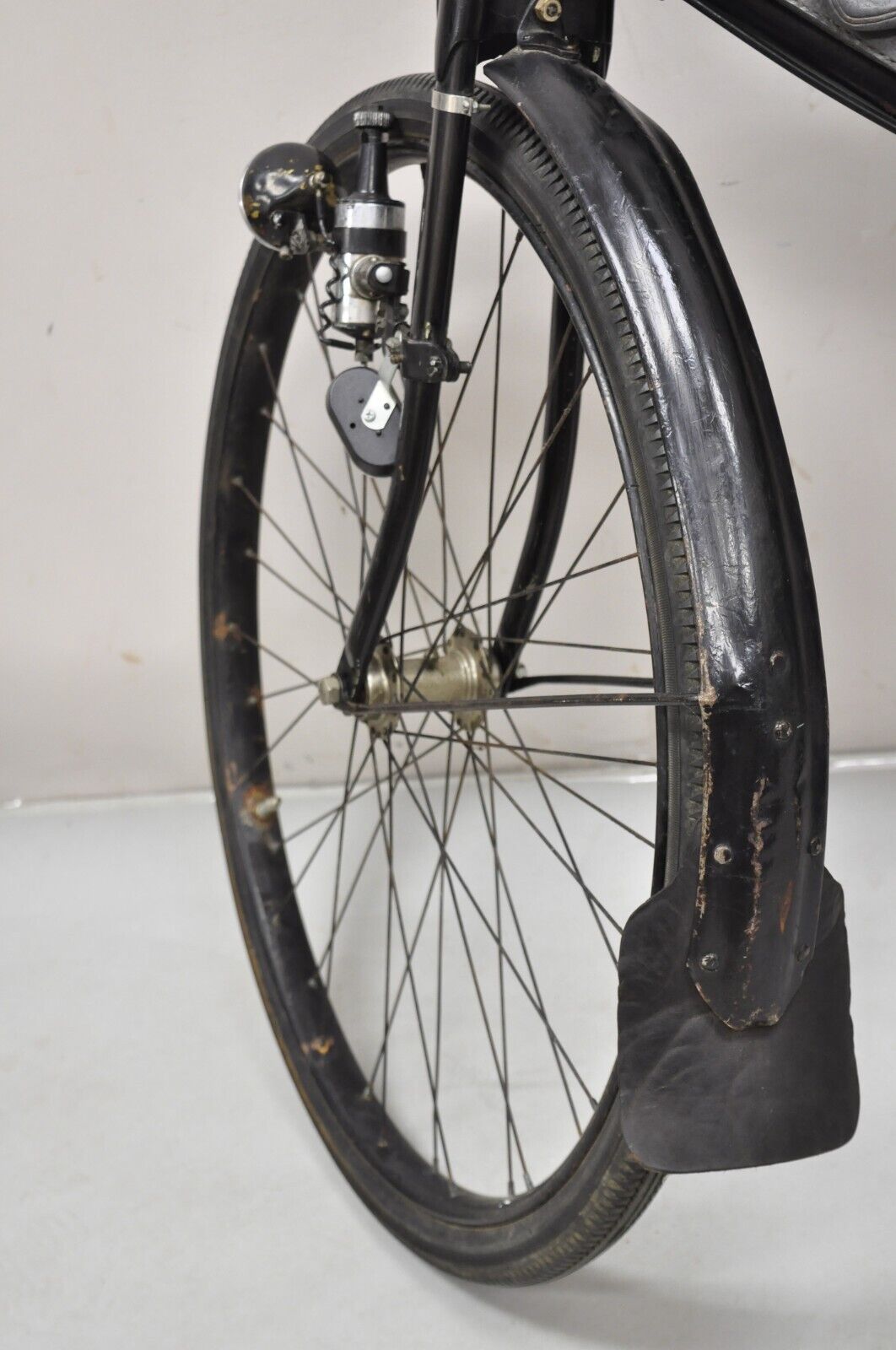 Antique WWII Swiss Army 1945 MO-05 Military Bicycle Bike with Leather Frame Pack