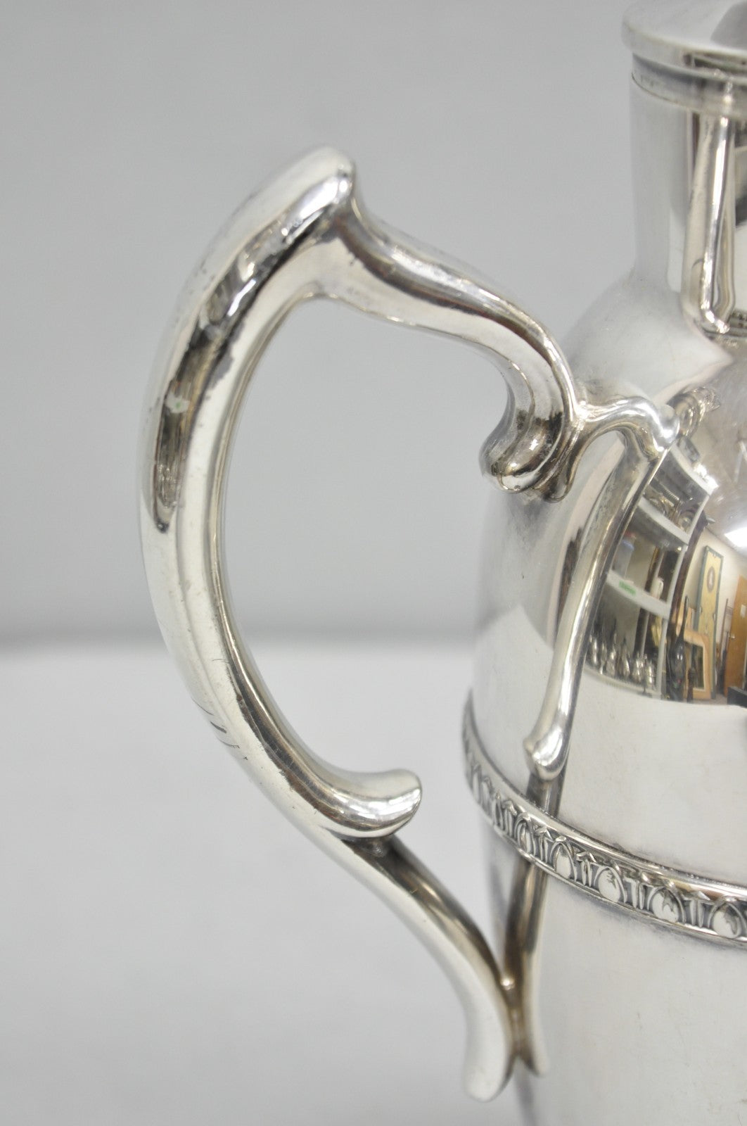 Vintage Art Deco Silver Plated Martini Cocktail Shaker Pitcher by Poole 2601