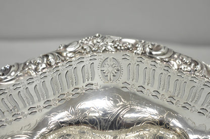 Webster Wilcox 3236C International Silver Plated Scalloped Centerpiece Bowl
