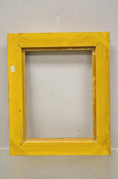 Vintage Italian Hollywood Regency Gold Gilt Wood 14 x 12 Art Picture Frame