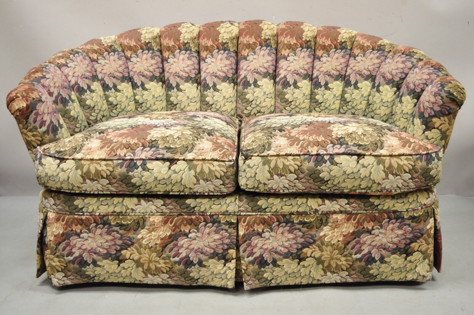 Harden Floral Print 60" Fully Upholstered Loveseat Settee Sofa
