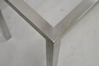 Design Institute of America Steel Mid Century Modern 58" Long Console Hall Table