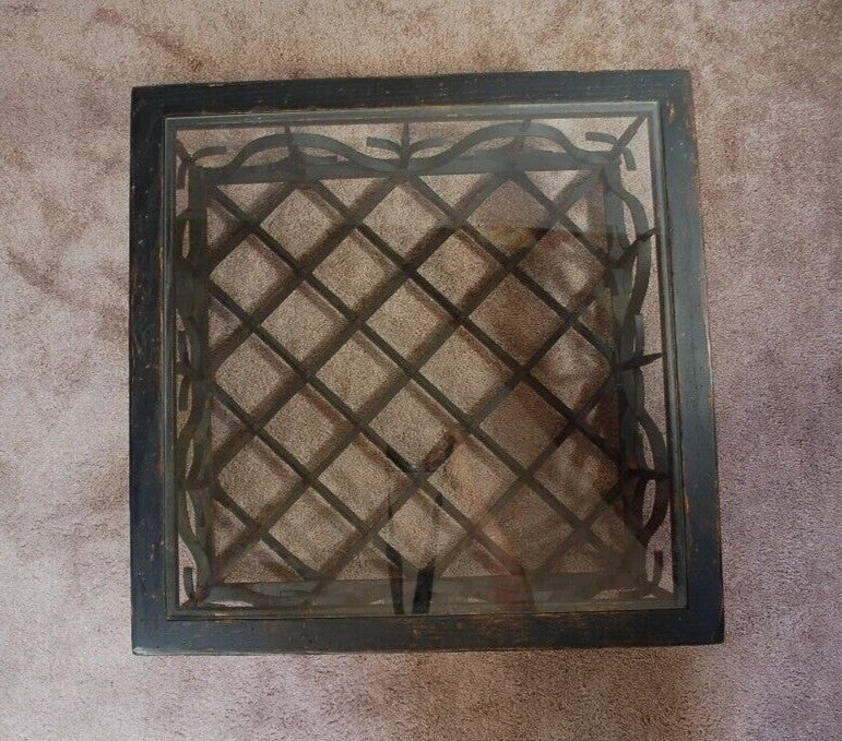 Antique Mission Arts & Crafts Samuel Yellin Style Wrought Iron Coffee Table