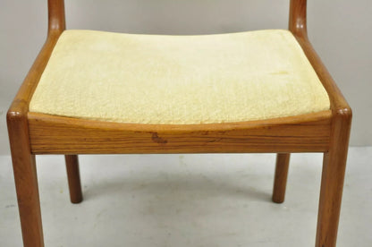 Vintage Mid Century Modern Danish Style Teak Wood Dining Chair by Sun Furniture